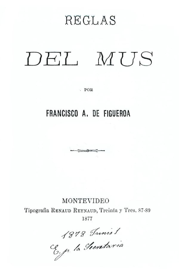 1877 Reglas del Mus
