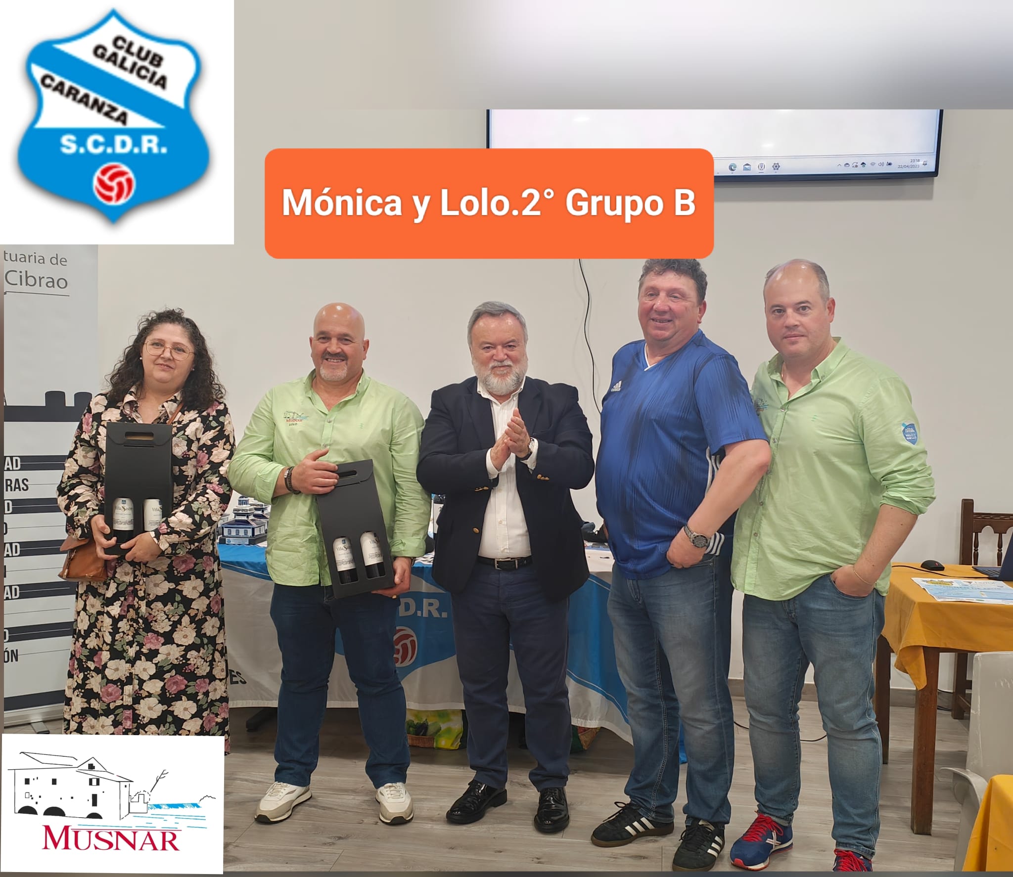 Grupo B Subcampeones