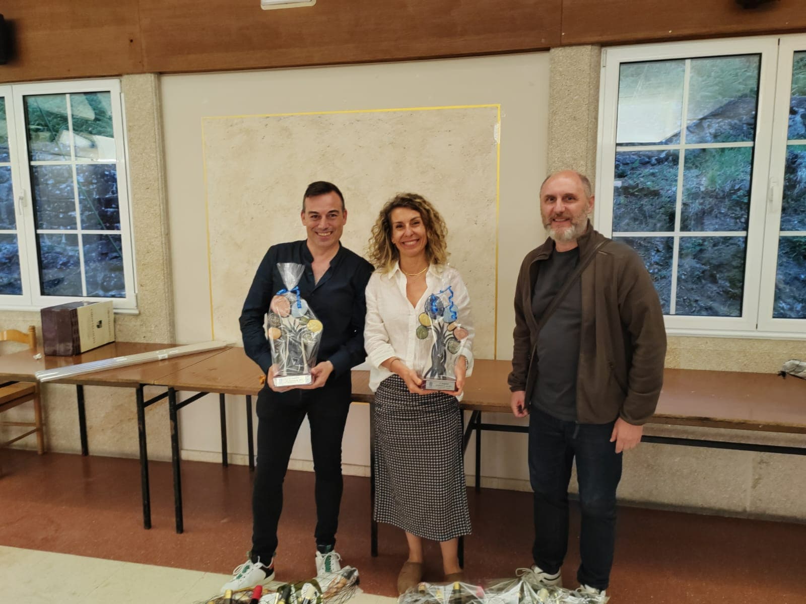 Campeones Carlos Lois y María
