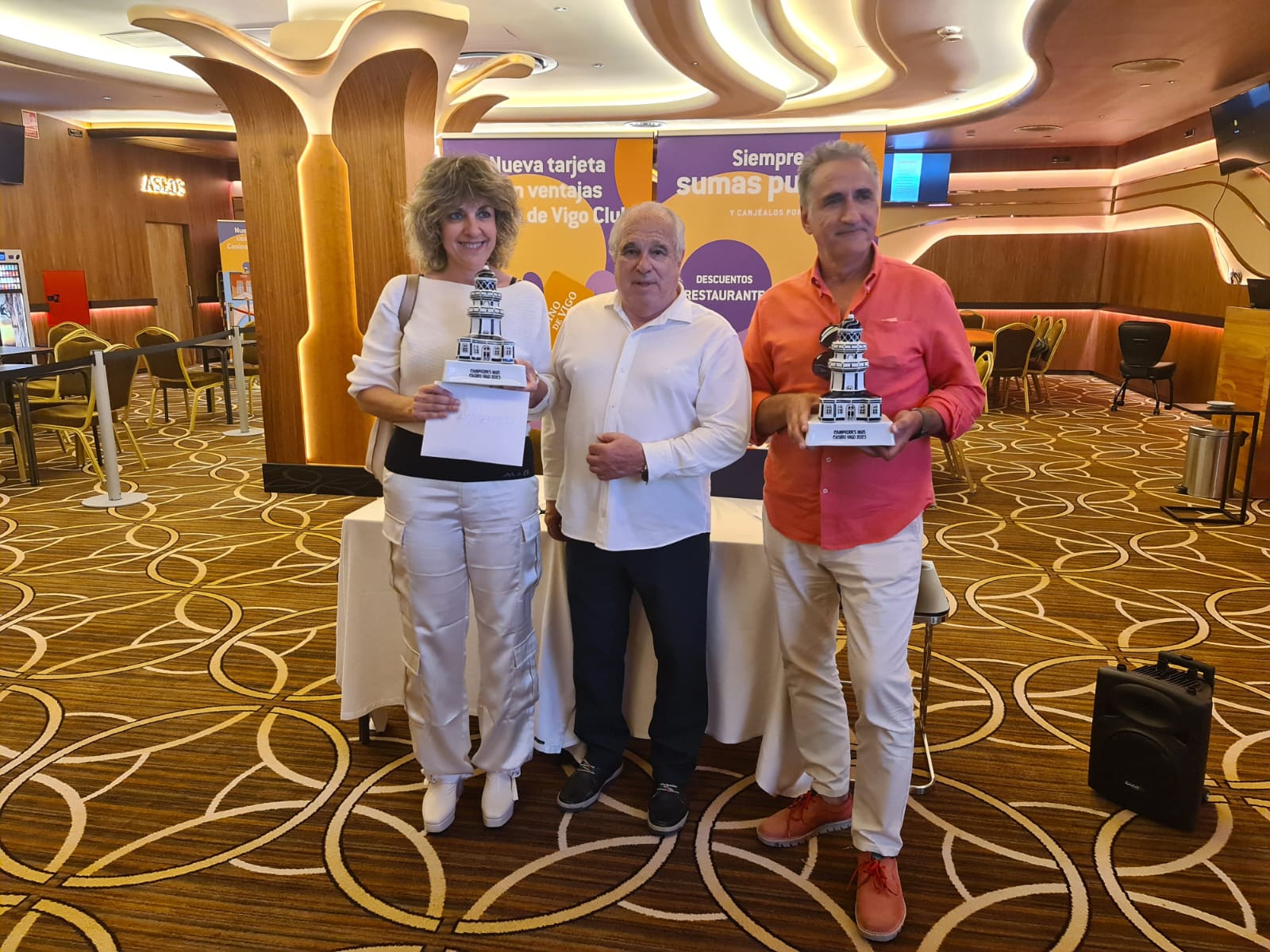 Campeones Marta y José Fisac