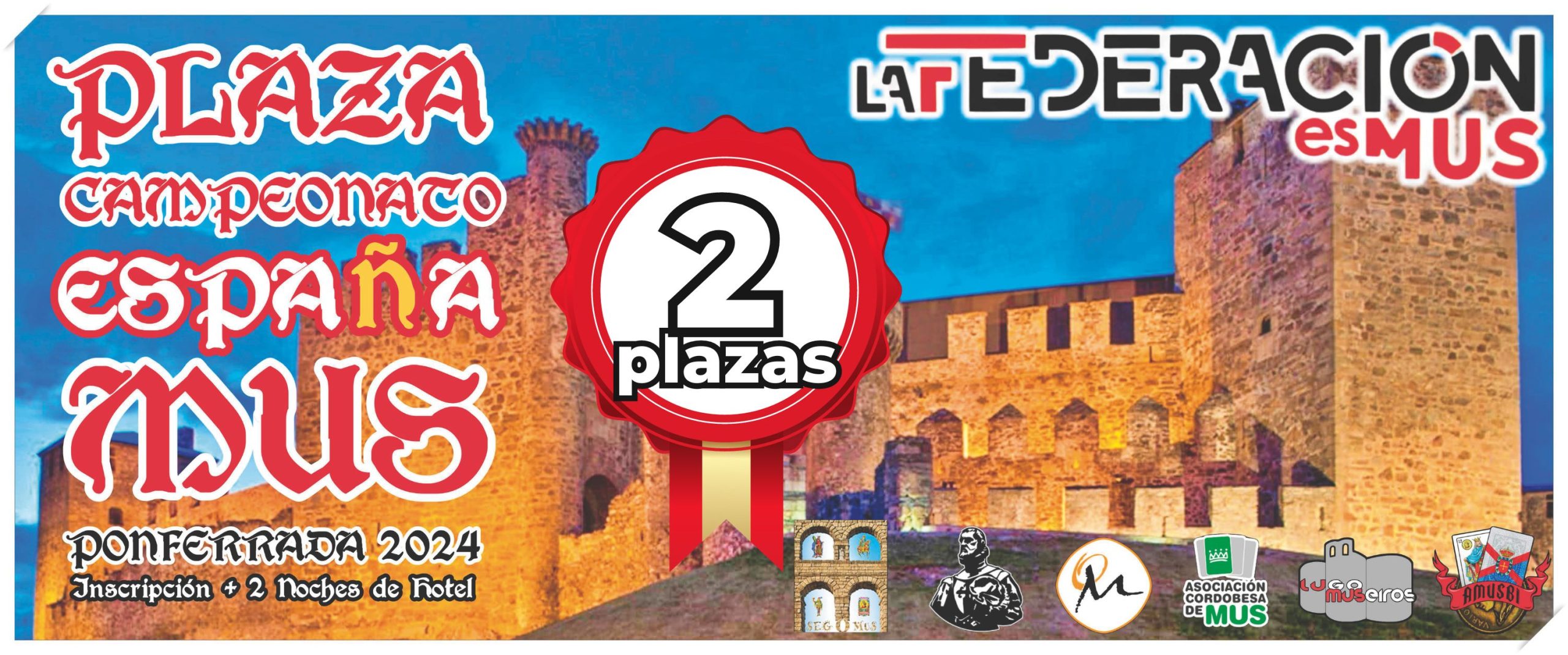 Plazas Campeonato de España