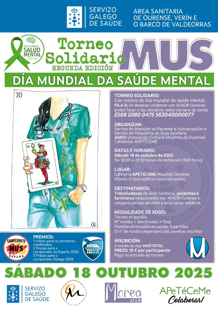 II Torneo Solidario de Mus - Cartel II Torneo Solidario de Mus - Cartel